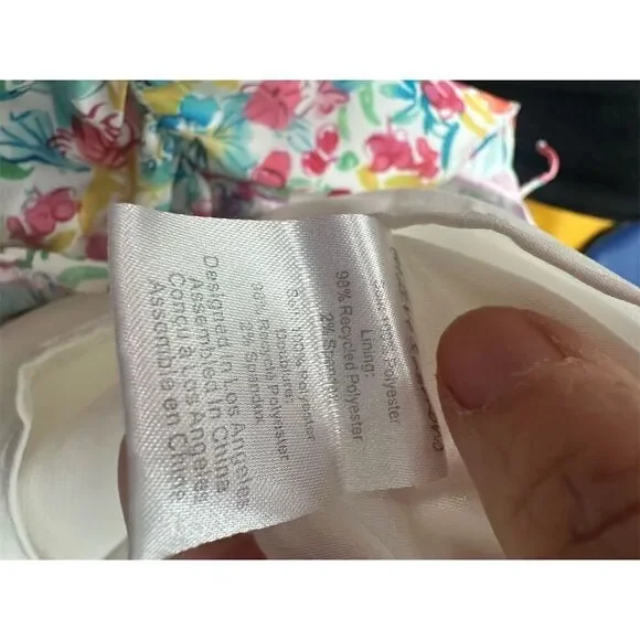 For Love & Lemons Leah Floral Mini Dress Women's Size S Party 499 - Picture 3 of 6